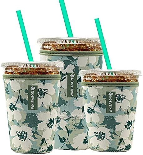 Amazon Reusable Iced Coffee Insulator Sleeve For Cold Beverages