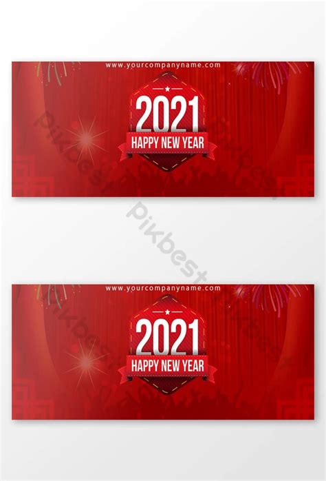 Stylish Happy New Year Facebook Cover Photo Psd Free Download Pikbest