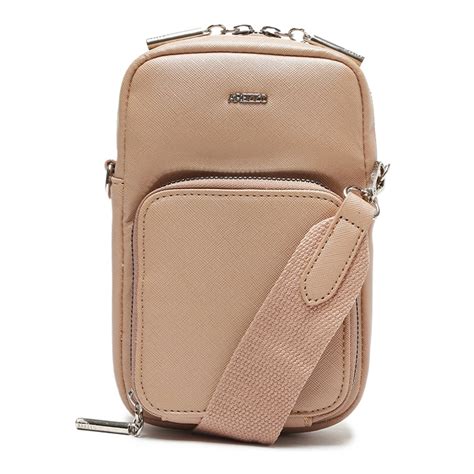 Mini Bolsa Tiracolo Porta Celular Arezzo Nude