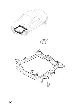 Opel TIGRA B Front Axle And Suspension Opel EPC Online