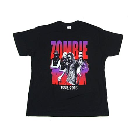 Mens Rob Zombie Dreads T Shirt X Large Black