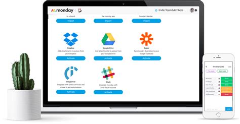 monday.com Slack integration - create tasks in Slack
