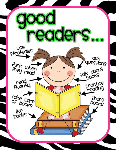 Good Reader Poster Pdf Guided Reading Pinterest Pdf Anchor