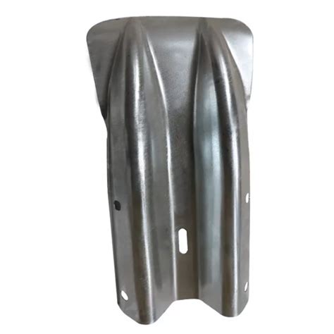 Hot Dip Galvanized Metal Fishtail Terminal End For W Beam Guardrail