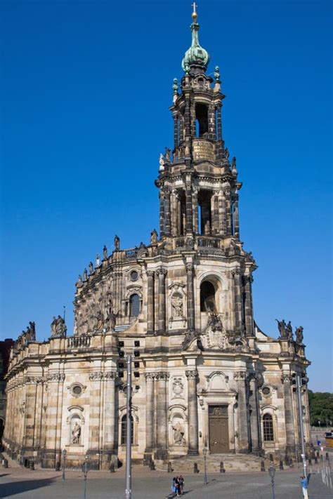 Hofkirche Em Dresden Saxony Imagem De Stock Imagem De Germany