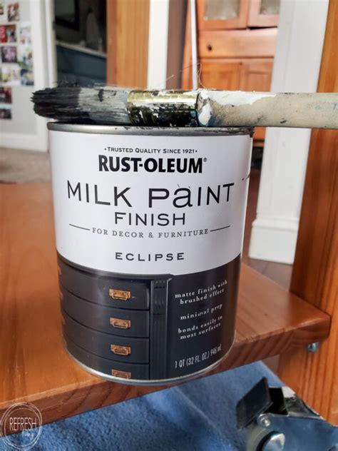 Review Of Rustoleum Milk Paint How Well Does Milk Paint Work To Paint