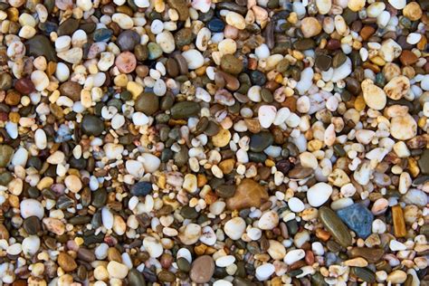 Textura De Piedras Mojadas En La Playa Foto Premium