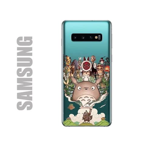 Coque De Protection Personnages Studio Ghibli En Gel Silicone Souple