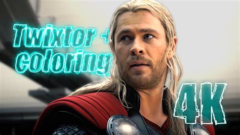 Thor Age Of Ultron 4K Twixtor Scenepack With Coloring For Edits MEGA