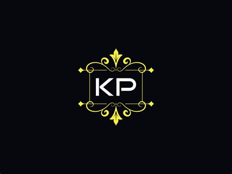 Stylish Kp Luxury Logo, Typography Kp Logo Letter Design 17392802 ...