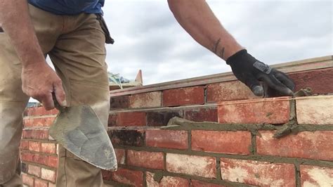 How To Lay Bricks To A Line Youtube