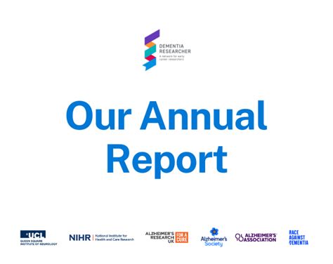 Dementia Researcher Annual Report DEMENTIA RESEARCHER