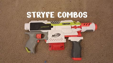 Nerf Modulus Stryfe Combos Youtube