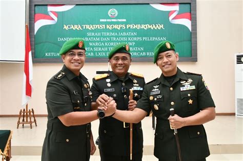 Letkol Inf Galih Bramantyo Jabat Dandim Batam Primetimes