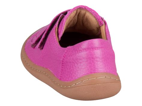 Kinder Halbschuhe Froddo Barefoot D Velcro G3130201 8 Pink Leder