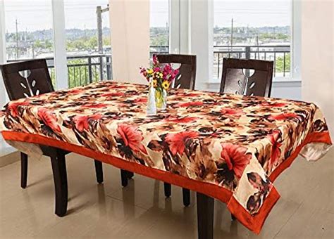 Buy Kuber Industries Dining Table Cover 6 Seater Table Cloth Table