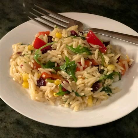 Orzo And Arugula Salad Recipe Allrecipes