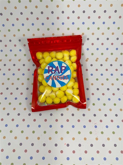 Rap Candies Freeze Dried Lemonheads Etsy