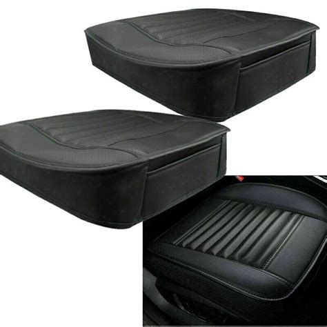 Car Front Rear Seat Cover Full Surround Pu Leather Seat Chair Cushion