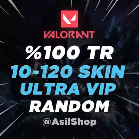 1 ÖDE 2 AL VALORANT TR SUNUCU 10 120 Skinli Random Hesap Satın Al