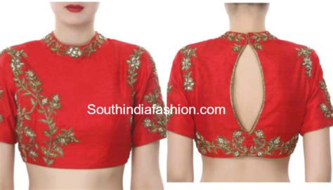 Readymade Embroidered Designer Blouses Shop Online South India Fashion