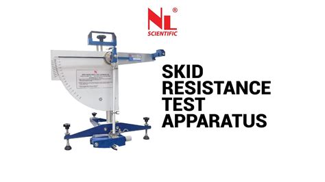 Skid Resistance Test Apparatus Youtube