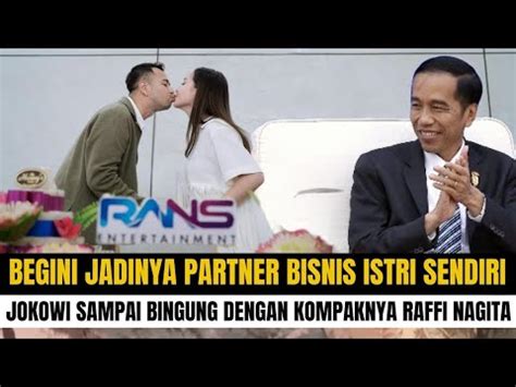 JOKOWI BINGUNG DENGAN KOMPAKNYA RAFFI NAGITA HINGGA UCAP SELAMAT