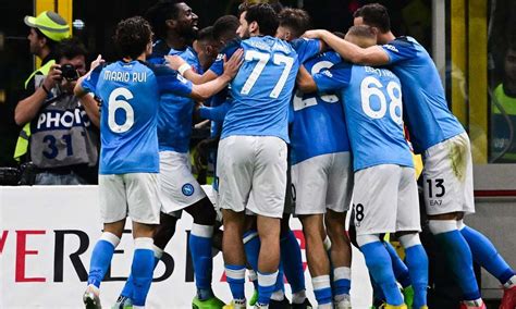 Milan Napoli 1 2 Il Tabellino Serie A