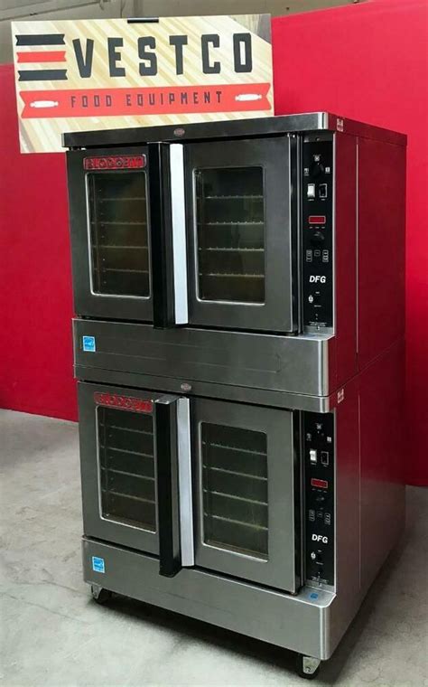 Blodgett Dfg 200 Es Bakery Depth Double Stack Full Size Gas Convection