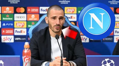 SEI PAZZO GUARDA COSA HA DETTO Leonardo Bonucci DEL NAPOLI CALCIO