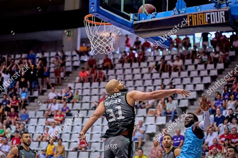 Kevin Larsen Movistar Estudiantes Action During Editorial Stock Photo