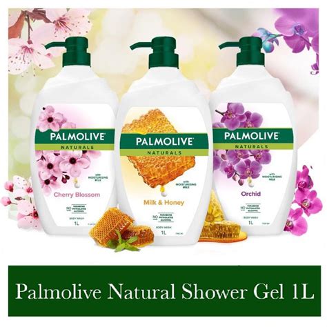 Jual Palmolive Naturals Shower Gel Milk Honey Orchid Cherry Blossom