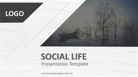 Social Life Powerpoint Templates Google Slides Silver Free Ppt