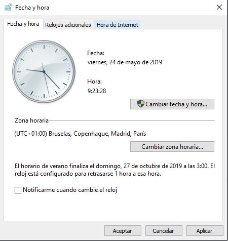 Hora Incorrecta En Windows 10 Necesitas Ayuda