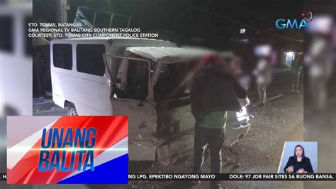 Babae Patay Matapos Mabangga Ng Closed Van Tindahan Nasira Ub