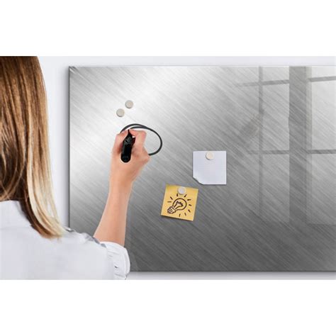 East Urban Home Metal Wall Magnetic Wall Mounted Dry Erase Board