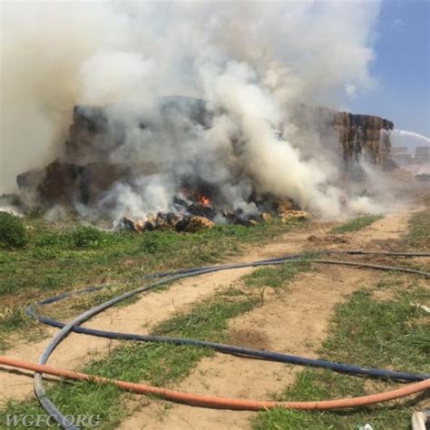 Assist Avondale On The Hay Bales Fire West Grove Fire Company