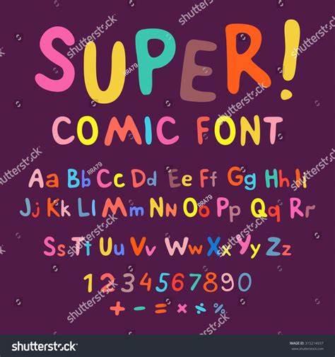 Funny Alphabet Isolated Cute Illustration Cartoon เวกเตอร์สต็อก ปลอด