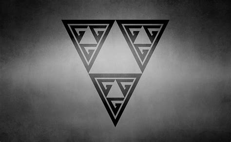 1280x1024px | free download | HD wallpaper: Triforce Symbol, triangle wallpaper, Aero, Vector ...