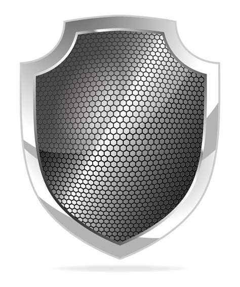 Metal Shield Stock Vector Illustration Of Modern Frame