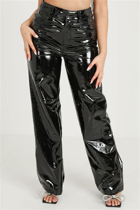 Pantalon Verni Leather Jogger Pants Leather Joggers Pants For Women