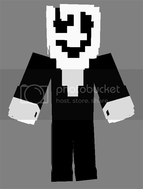 Undertale W D Gaster Minecraft Skin