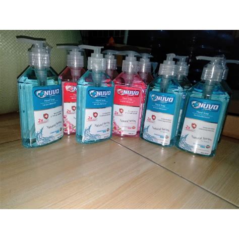 Jual Hand Soap Sabun Cuci Tangan Nuvo Ml Botol Pump Shopee Indonesia