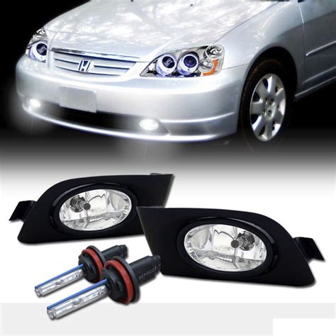 Kit De Faros Antiniebla Civic Coupe Sedan Puertas