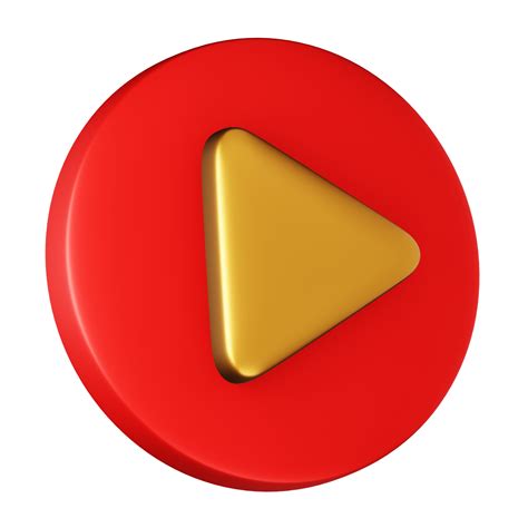 3d Play Button 11099352 Png