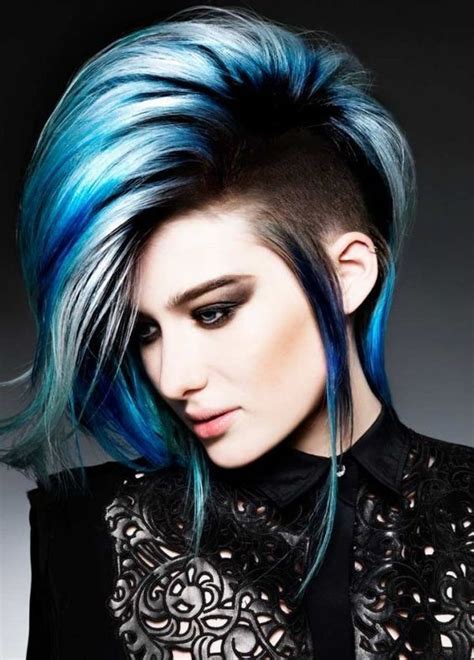 10 Intriguing Blue Hairstyles And Color Ideas 2020