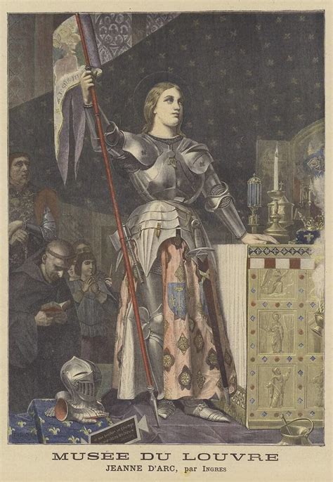 Jeanne D Arc Au Couronnement Du Roi Charles Vii