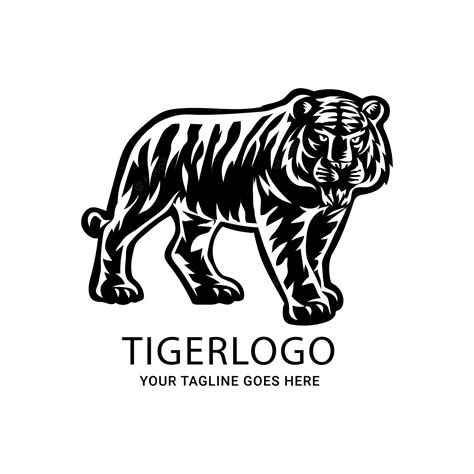 Premium Vector | Vector tiger logo design