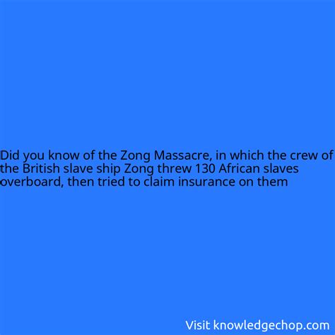 of the Zong Massacre, in which the crew of the British slave ship Zong ...