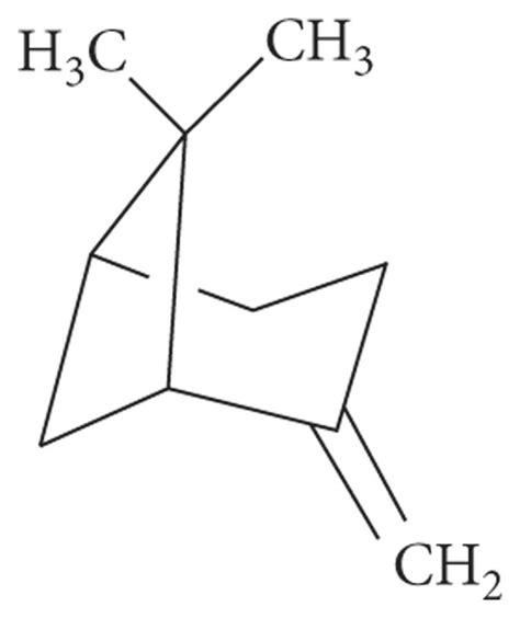 Chemical structure of β-pinene (Sigma-Aldrich, 2018). | Download Scientific Diagram